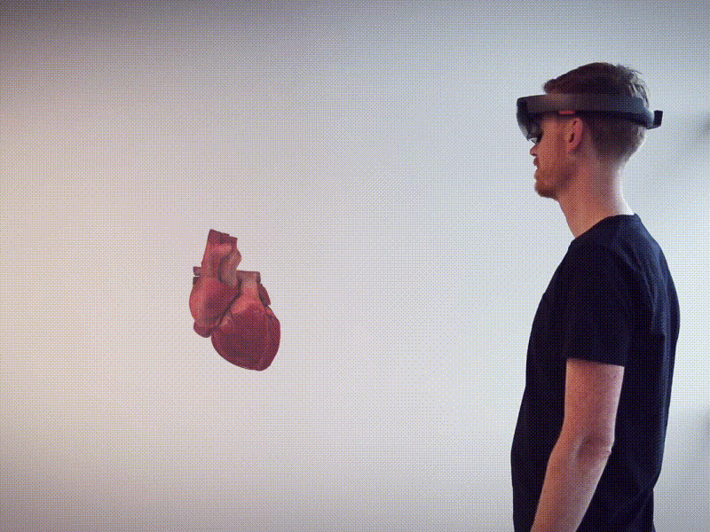 AR Heart Manipulation aep ar augmented reality c4d happy valentines day healthcare heart hololens keyshot manipulation medical surgical valentines