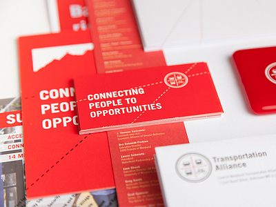Transportation Alliance branding cmta collateral design photograpy transportation