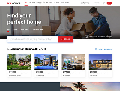 Home Page Clean Up design ui webdesign