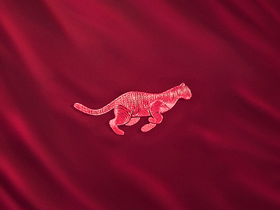 Panther Embroidery