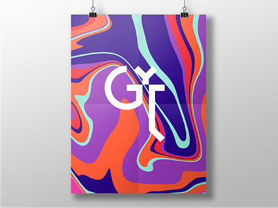 GYL - Branding brand branding project color logotype color palette color shapes identity logo logo mark