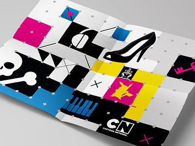 Cartoon Network - Wallpaper/poster branding cartoon network graphic design icons poster wallpaper