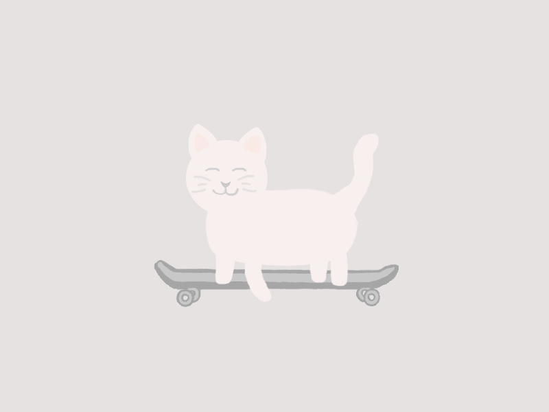 Kittens and skateboards animation cat gif kitten kittens skateboard skateboards