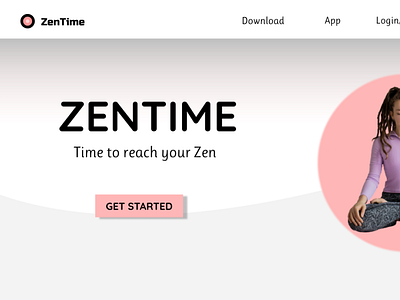 Home Page Design | ZenTime