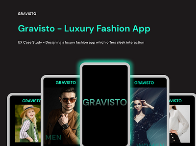 Luxury Fashion App - UX Case Study app app design branding design figma graphic design interaction interaction design luxury motion graphics prototype ui ui design ux ux design web design