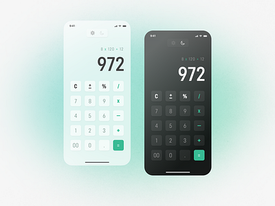 Calculator App | Daily UI Challenge 004