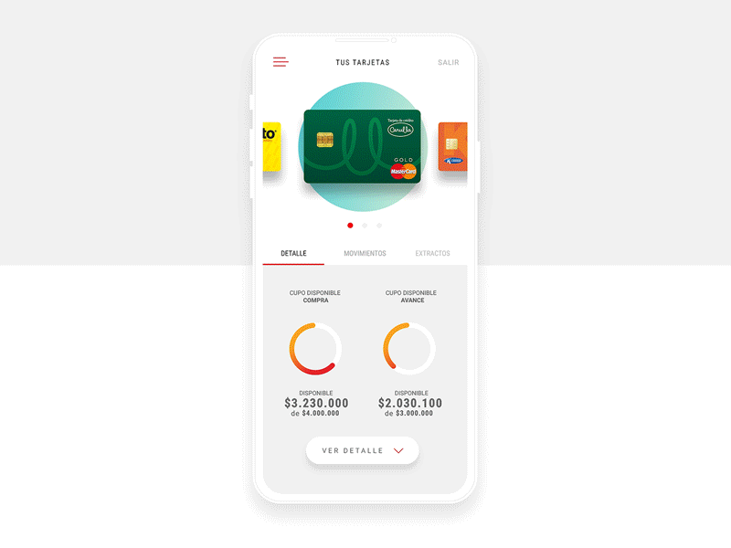 UI Design APP Tuya app credit card interace interaction design ui design