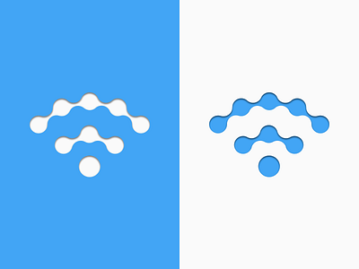 Logo Variations branding design icon logo nodes sketch wifi