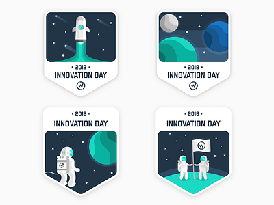 WillowTree Innovation Day Stickers