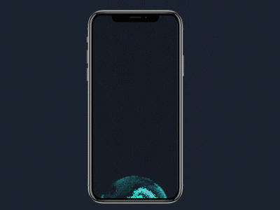 Use my location interaction animation button dark earth globe iphone location pulse trapcode ui x