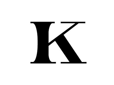 K capital engravers extended font glyph k serif slab serif type typeface