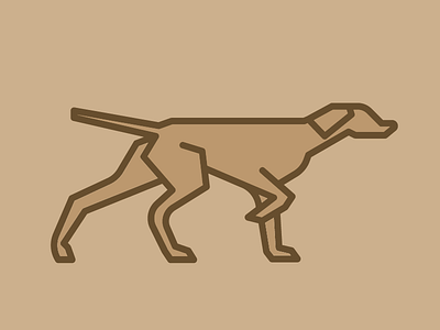 Explorers beagle dog icon illustration logo