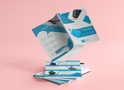 bifold brochure brochure design graphic design illustration product design