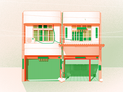 ✨🏚✨ architecture complementary illustration taiwan