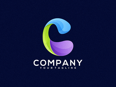 Company Color logo app branding design gradient graphic design illustration logo ui ux vector