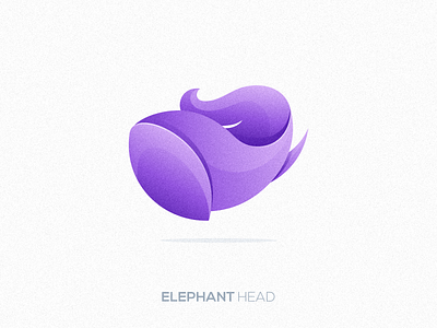 Elephant Head logo concept