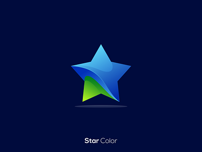 Star Color Logo Concept app branding color design gradient graphic design illustration logo star ui ux vector