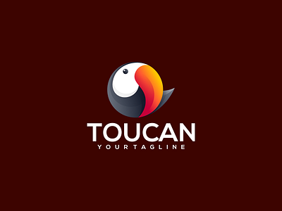 Toucan Logo Concept app branding color design gradient graphic design illustration logo toucan ui ux vector