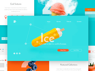 E-commerce Landing Page