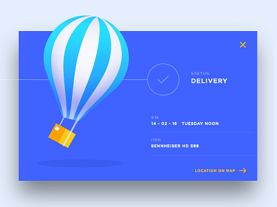 Delivery Status Ui