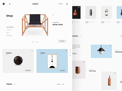 Minim E-commerce Website