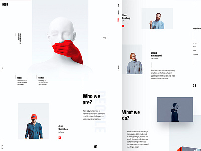 Digital Agency About Page about agency design home landing page ui ux web website white