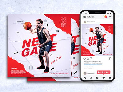 Basketball Flyer template graphic