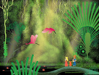 Secret of Mana Illustration illustration