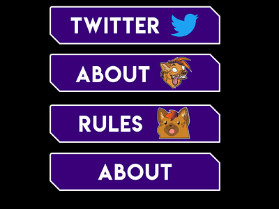 Twitch Panel Stream Menu