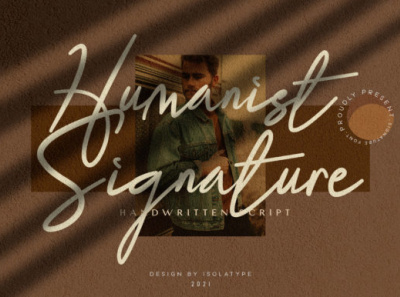 Humanist Signature script signature