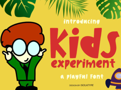 Kids Experiment display kids