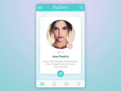 iOS app for women by Stepan Dihich on Dribbble