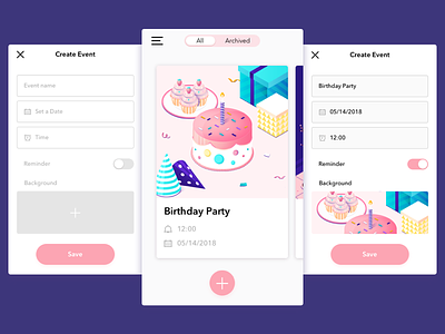 Event Planner App - Create an Event