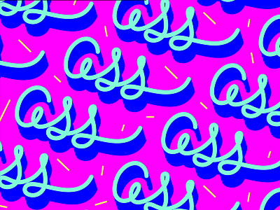 #assassass ass bold bright calligraphy confetti fun letterform lettering neon script type typography