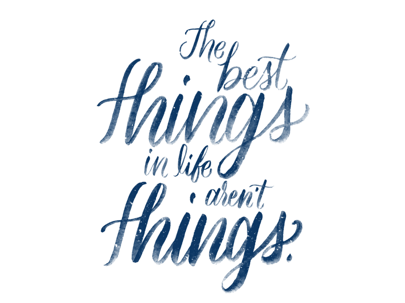 Things calligraphy hand lettering lettering life script things typography