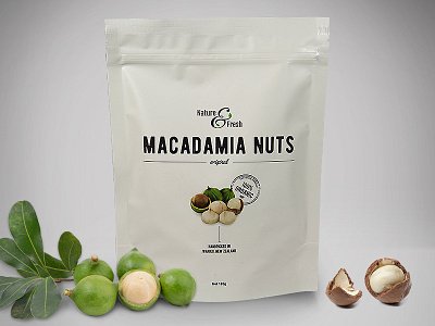 Nature & Fresh macadadia nuts