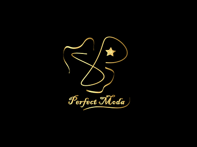 Moda branding graphic design logo