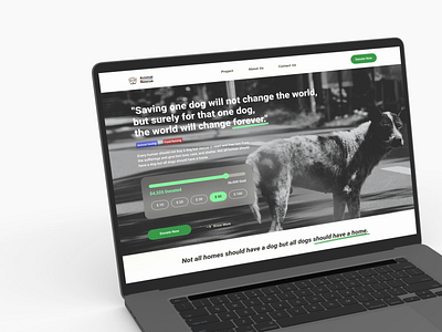 DailyUI Challenge Day 32: Crowdfunding campaign charitywebsite crowdfunding crowdfundingcampaign crowfunding campaign dailyui dailyui032 dailyui32 dailyuichallenge dogs dogswebsite donate fundingpage