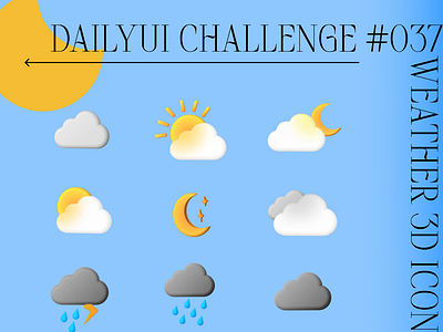 DailyUI#037 Weather icon