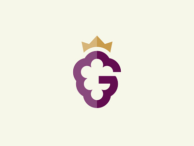 G_Grape g grape grapes icon identity illustration logo logo design mark wine