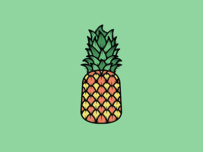 Pineapple colors fruit pineapple wallpaper