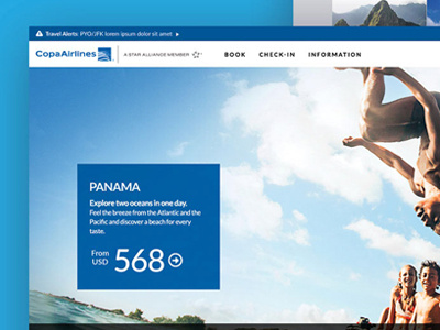 Copa Airlines Redesign