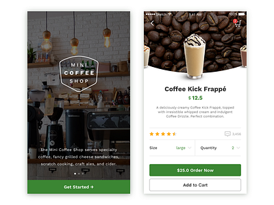 - Artboard 003 - MINI COFFEE SHOP app coffee shop