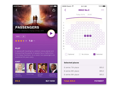 - Artboard 004 - Cinema APP app cinema