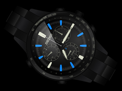 Wrist Watch chronography illustration seiko vector watch wrist wrist watch