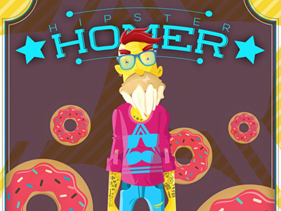 Hipster Homer (STONIX)