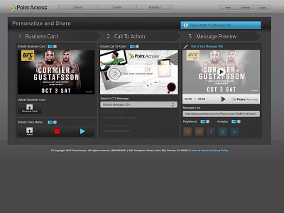 Video Creator Web App creative suite illustrator product design sketch app ui buttons ui controls ui slider uxui design video creation web app