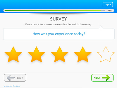 Customer Satisfaction Survey Ui