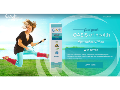 Oasis Hero Banner ad campaign branding branding design creative suite hero images ipad ui design logo design medical app medical care medical design product design ui design uxui design website banner website design