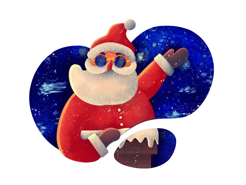 Merry Christmas christmas dynamic gif illustration marry